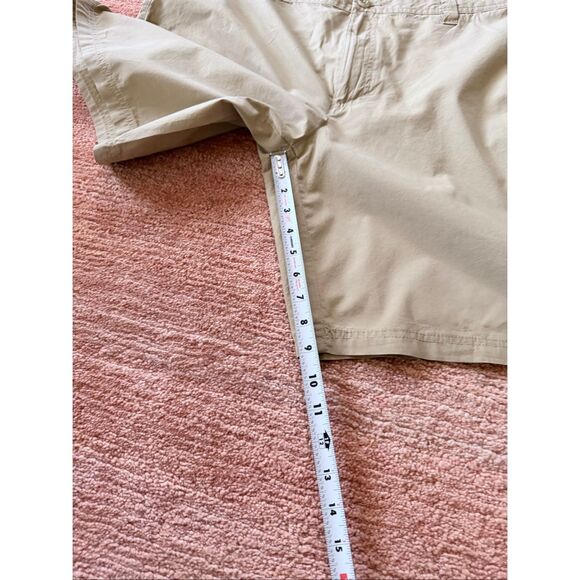 Columbia Khaki Cotton Casual Walking Shorts Mens 44W - Picture 8 of 11